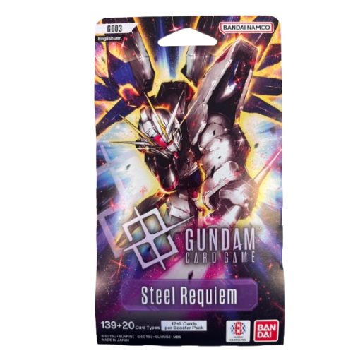 BANDAI NAMCO GUNDAM Steel Requiem –  Carte Collezionabili – In bustina da 12 carte…x144